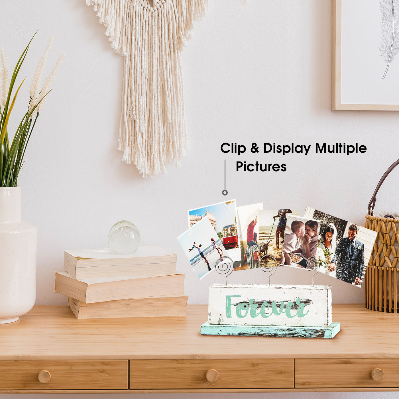 Jackcube Design Living Room portafoto filo 3 clip