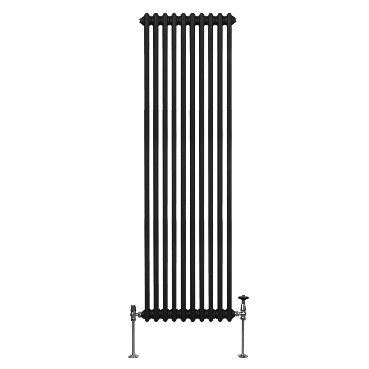 Q-Rax Radiatore a Colonne 1800x472mm Termosifone Nero
