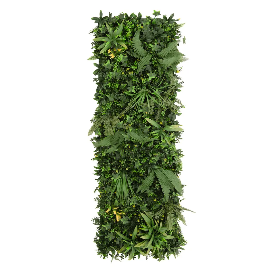 Q-Rax Ayla Pannello Vegetale Artificiale 50x150 cm Parete Verde