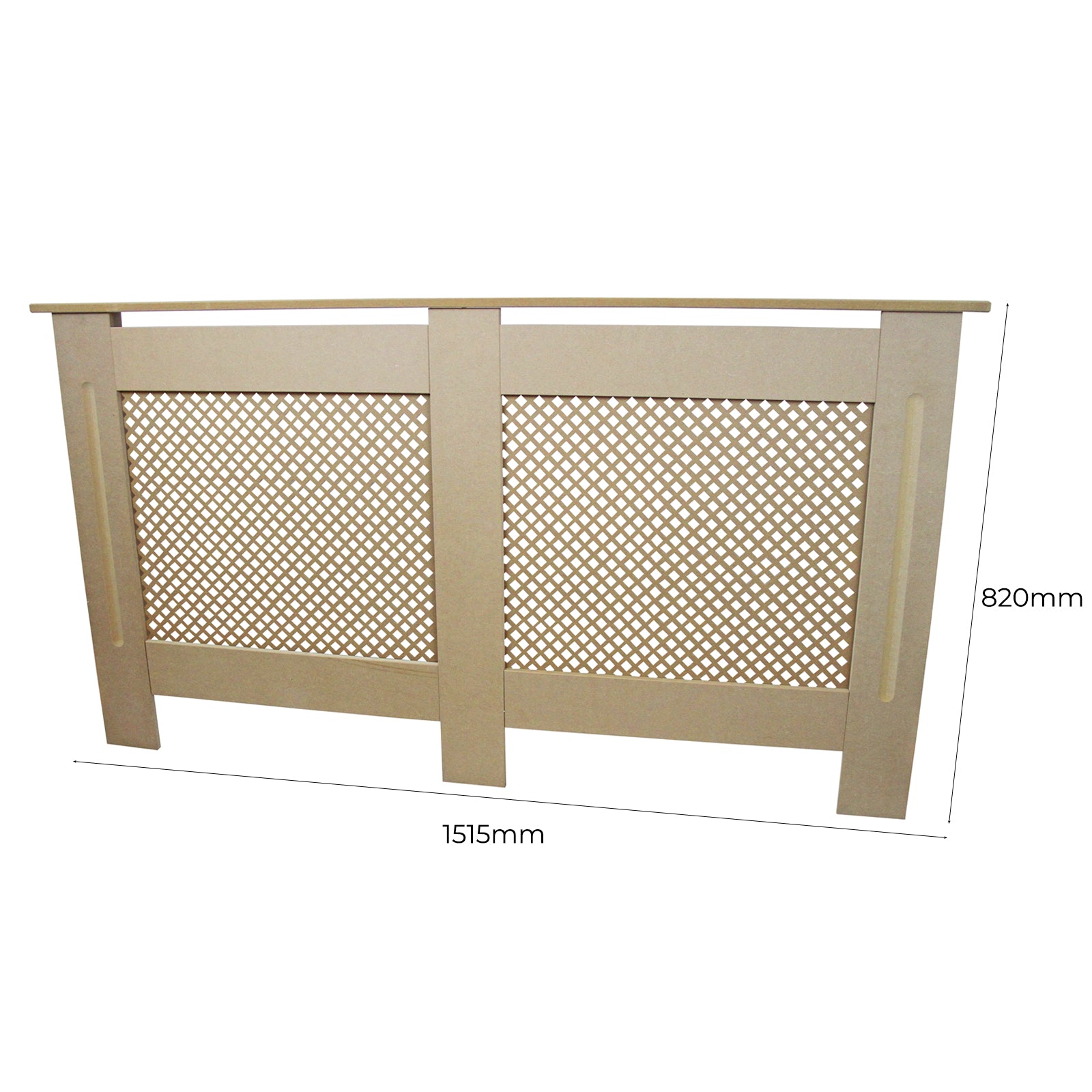Q-Rax Copritermosifone MDF 1515 mm mensola naturale