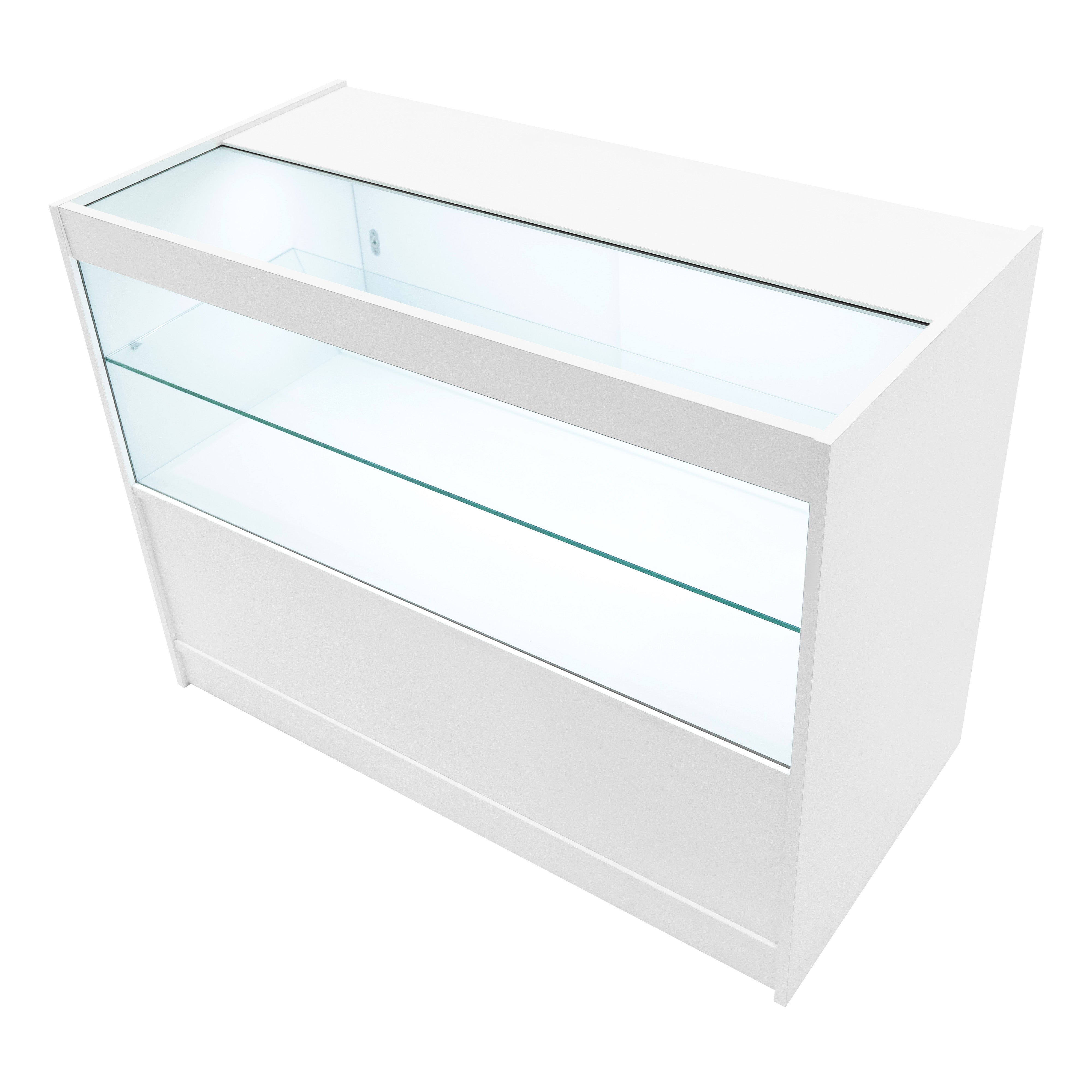 Q-Rax Banconi da Negozio Set Eclipse LED Bianco 4 Pezzi
