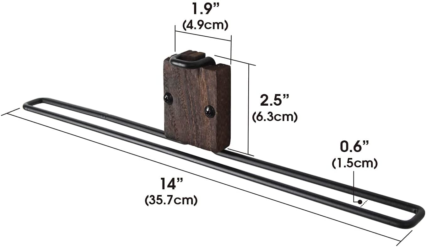 Jackcube Design porta occhiali muro legno set 3 pezzi