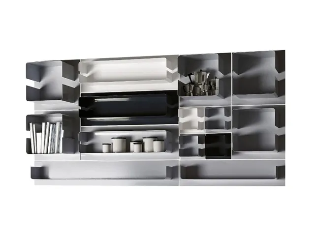 Officinanove Mbox Slim mensola design acciaio 101 cm CD