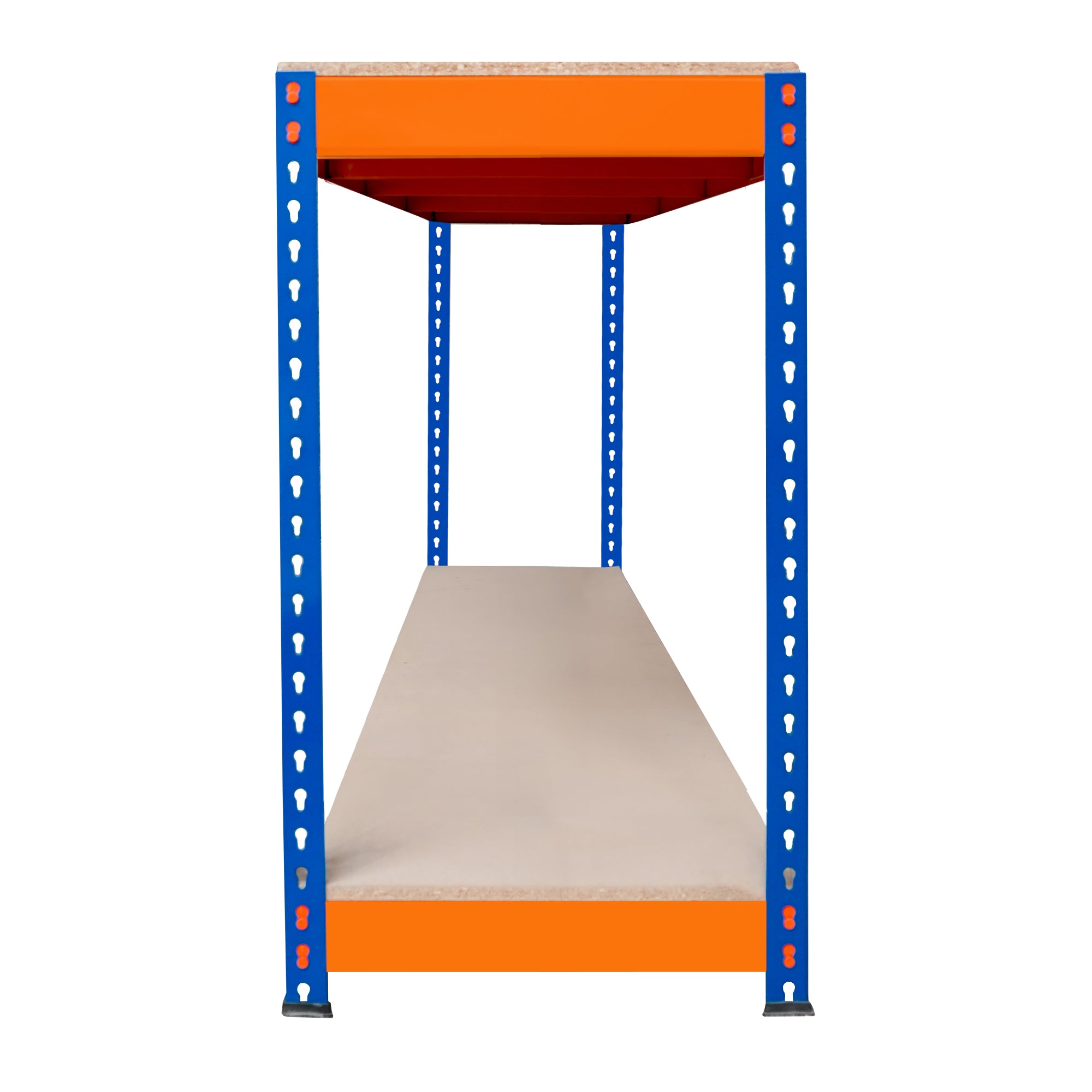 Q-Rax Banco Lavoro S-Rax 180x45x90cm 2 Ripiani 600kg Acciaio