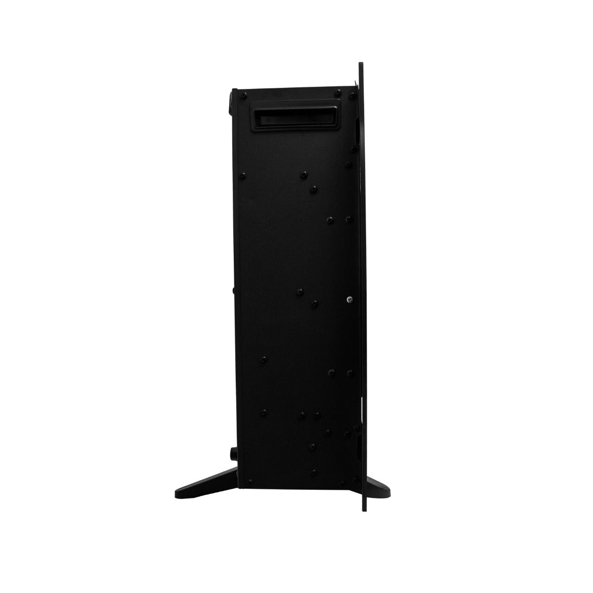 Q-Rax Caminetto Elettrico da Incasso 60 pollici nero 1850W fiamma 3D