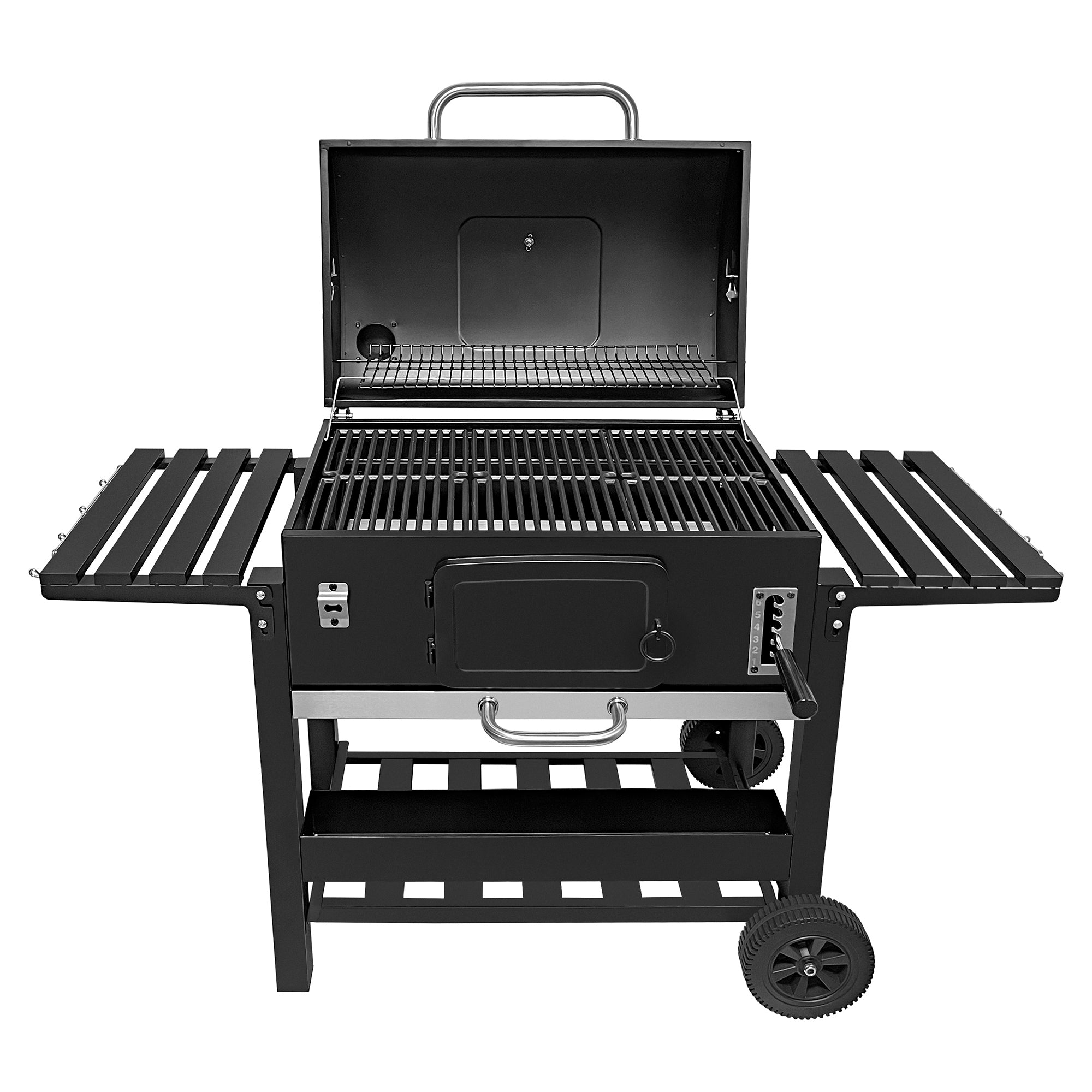 Q-Rax BBQ XXL barbecue carbone affumicatore ghisa