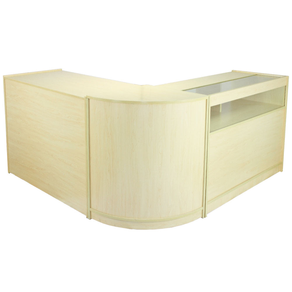 Q-Rax Galaxy Set 3 Banconi Negozio Acero Laminato
