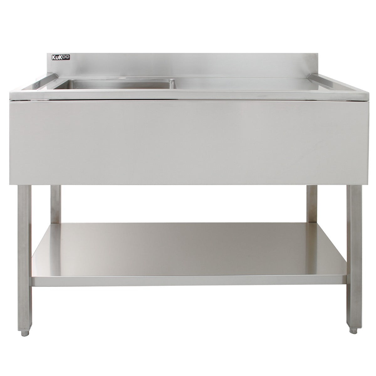 Q-Rax Lavello Cucina Inox Sgocciolatoio Destra 120cm