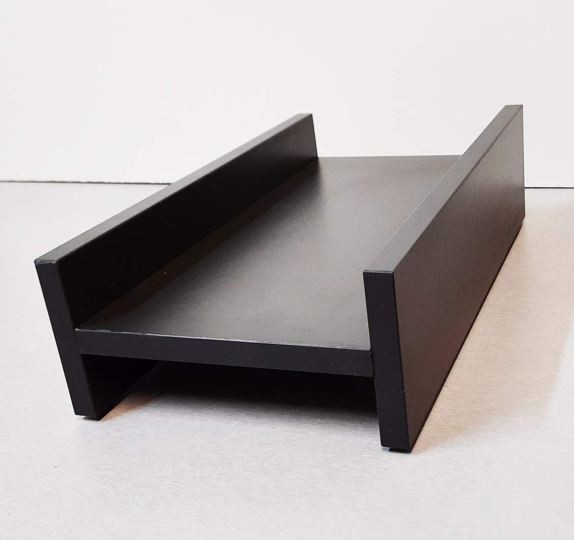 Henor Prese della CPU supporto torre legno 25x45x12 cm grafite
