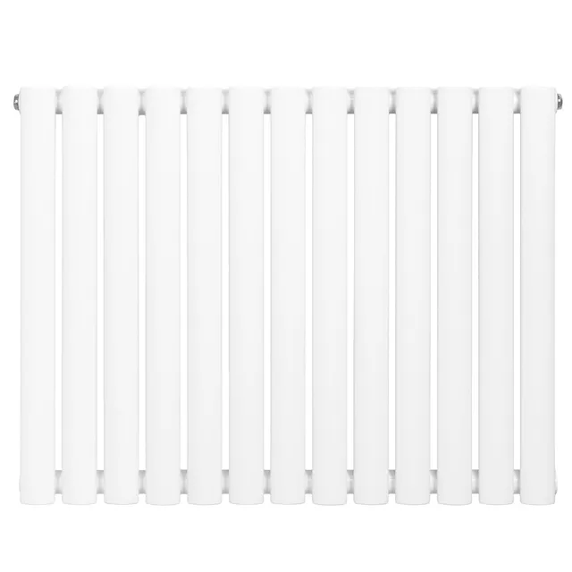 Q-Rax Radiatore Ovale 1 Colonna 600x780 Bianco Acciaio