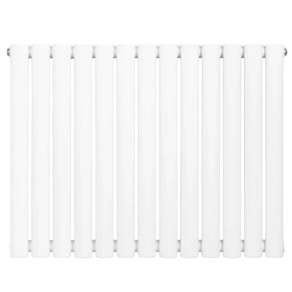 Q-Rax Radiatore Ovale 1 Colonna 600x780 Bianco Acciaio