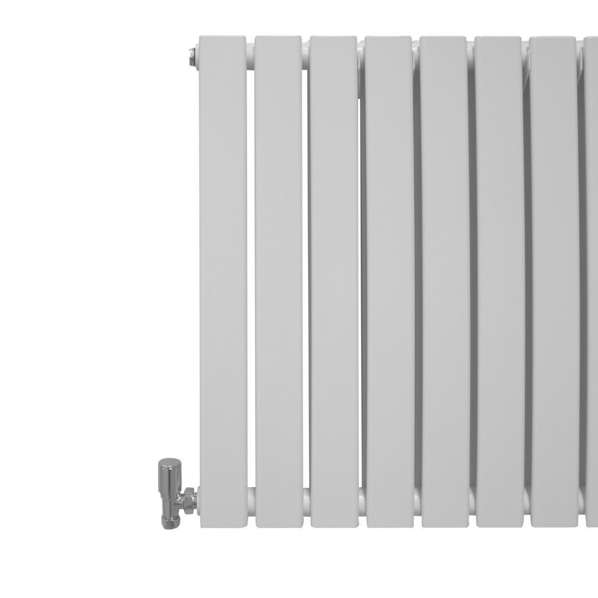 Q-Rax Pannelli Piatti Radiatore Elementi Piatti 60x91 Bianco Lucido