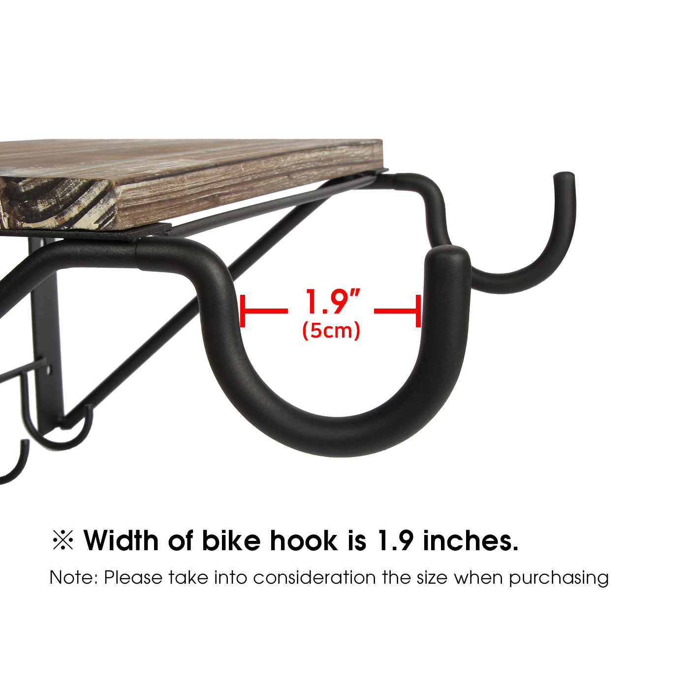 Jackcube Design Equipment Storage Set 2 Portabici Mensola Legno