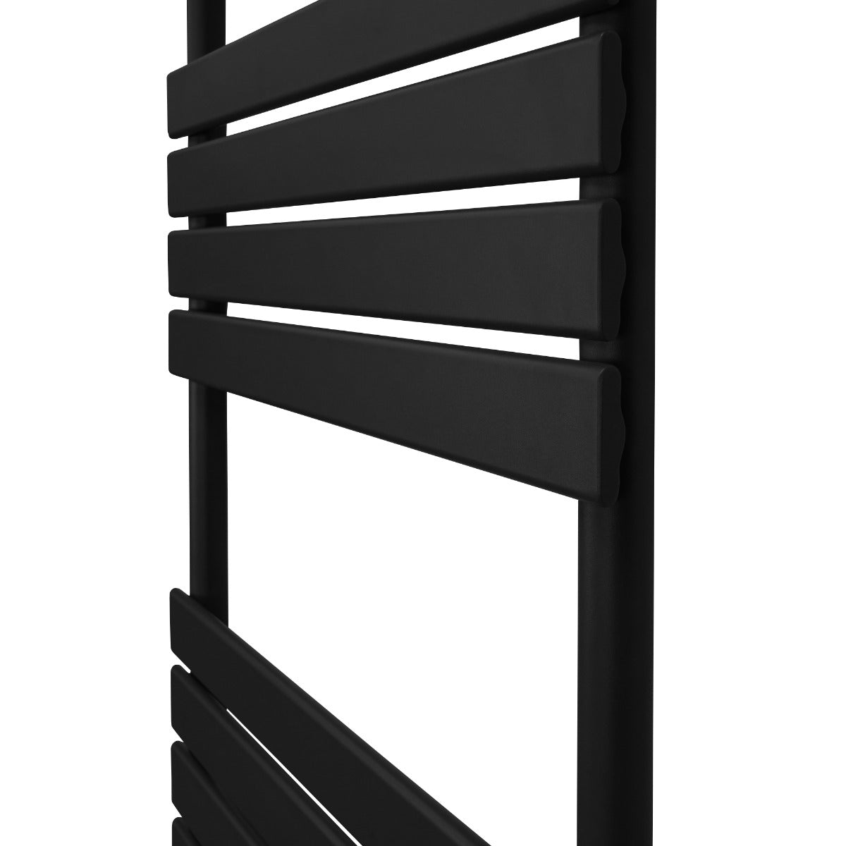 Q-Rax Radiatori per Asciugamani 1200x600mm Nero Opaco