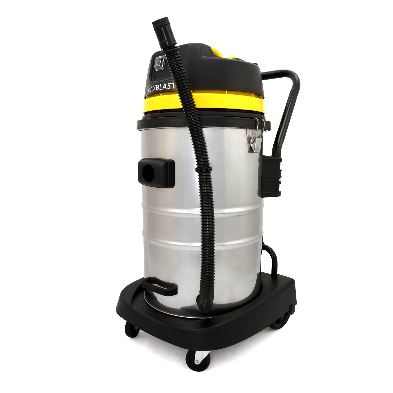 Q-Rax MAXBLAST Aspirapolvere Industriale 50 Litri Secco Umido