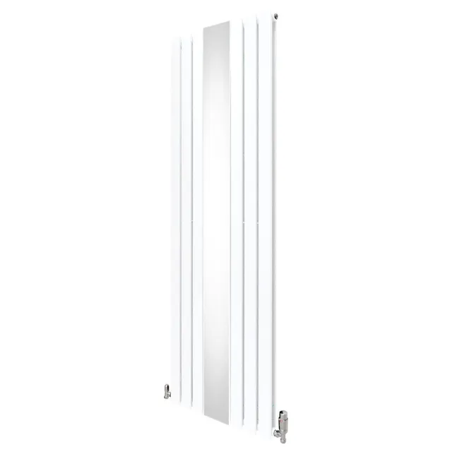 Q-Rax Pannelli Piatti 1800x565 radiatore specchio bianco valvole incluse