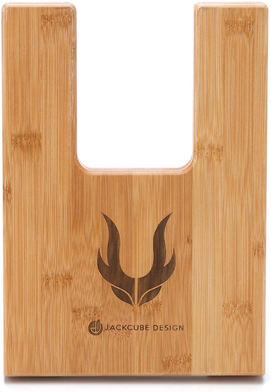 Jackcube Design Porta Skateboard Supporto Legno Metallo Portatile