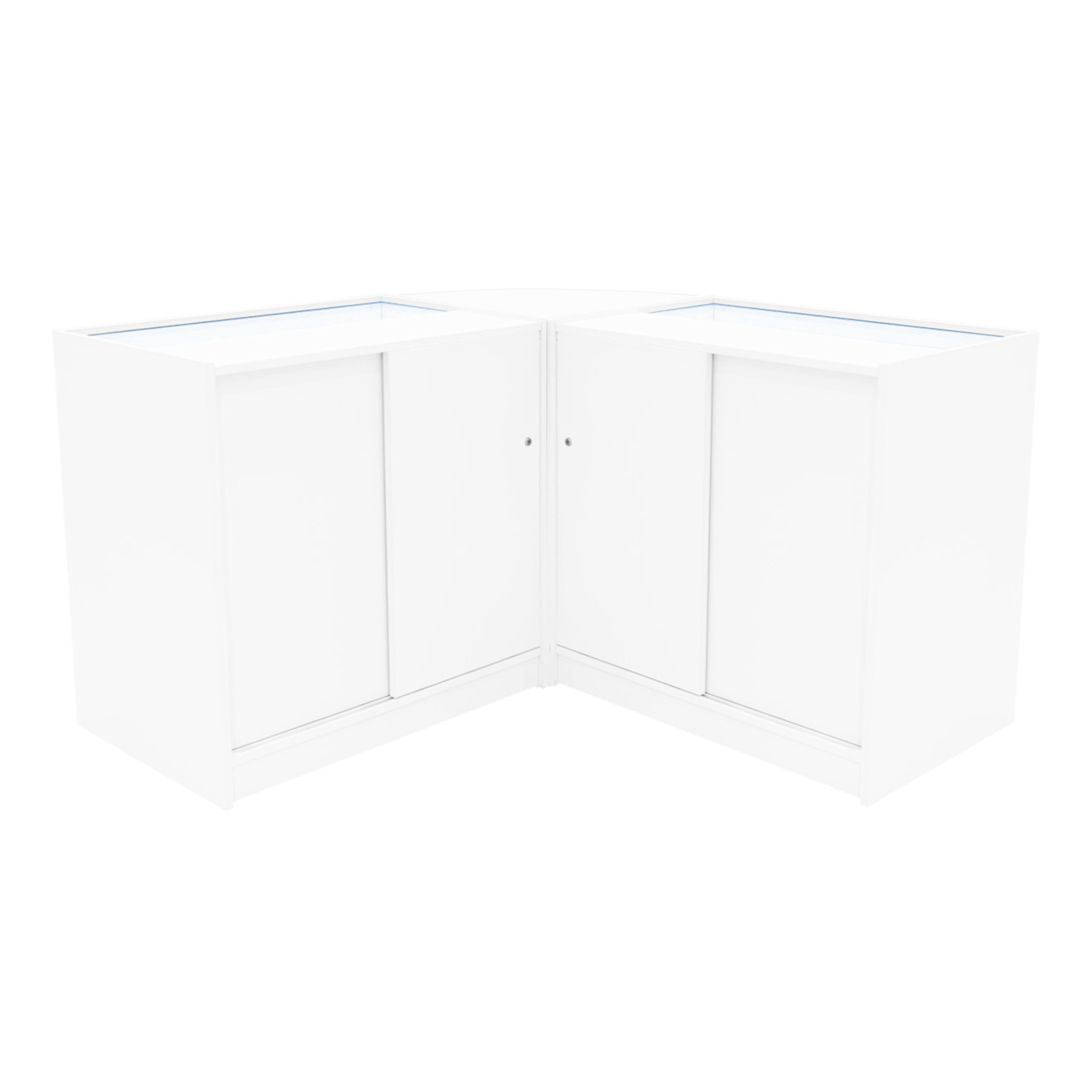 Q-Rax Selene Set 2 Banconi C900+CM60 Bianco LED