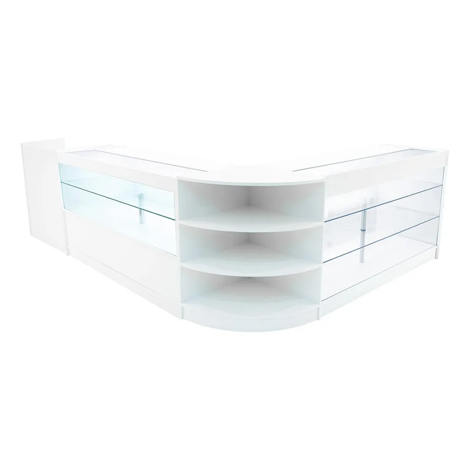 Q-Rax Theia Set Banconi Negozio K1500 C1500 LED Bianco