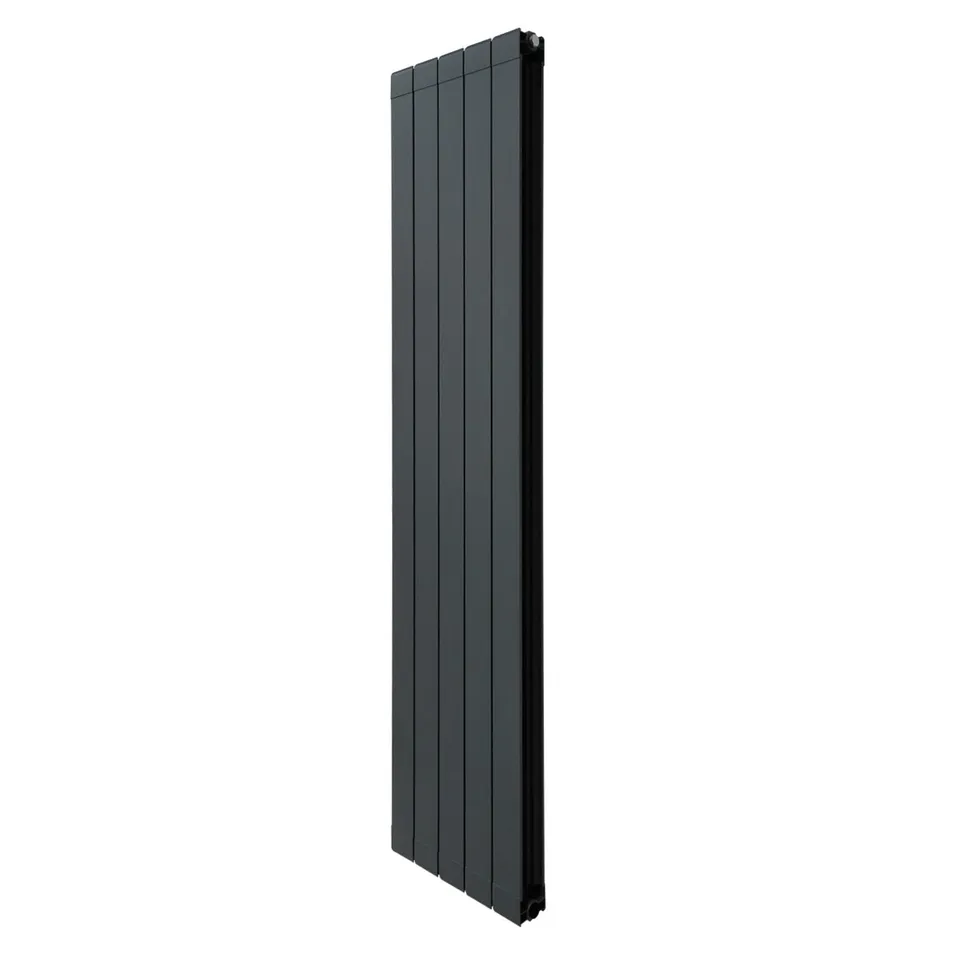 Q-Rax Radiatori Alluminio 1800x395mm Grigio Antracite Verticale