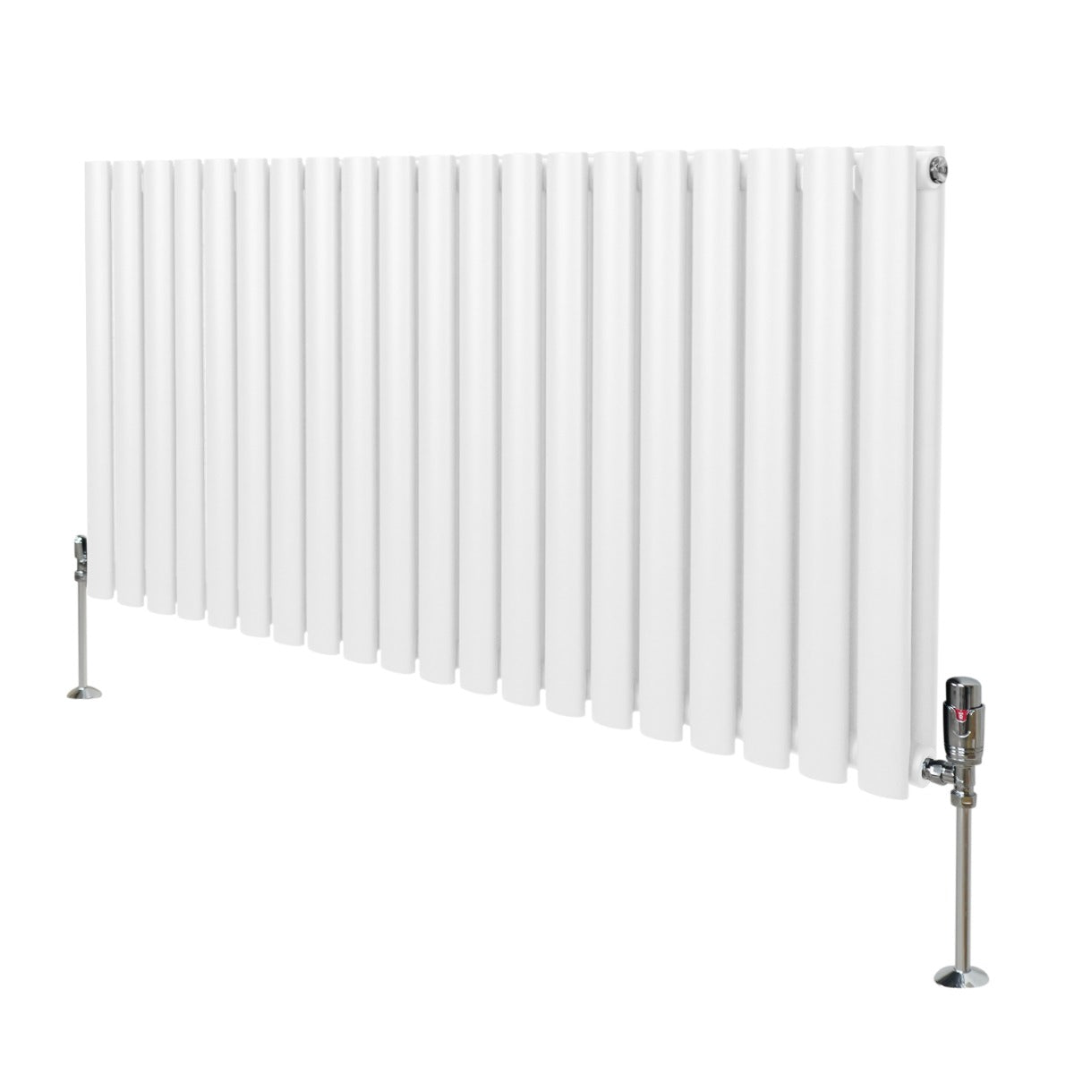 Q-Rax Radiatori Tradizionali 600x1200 radiatore bianco valvole TRV