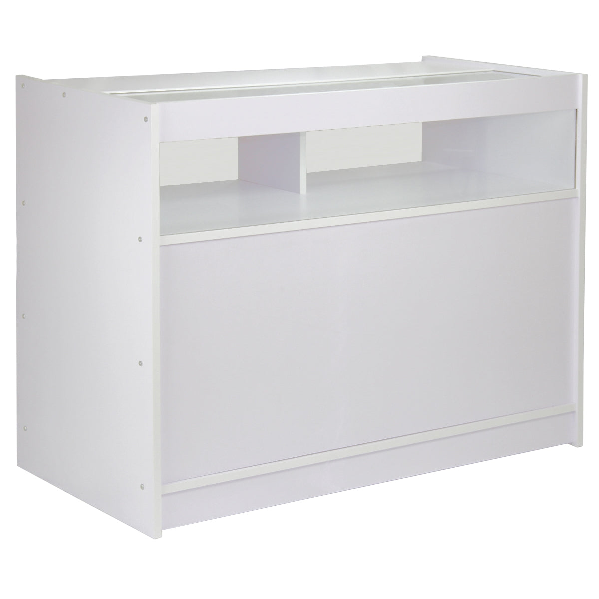 Q-Rax Leo Set Banconi Negozio Bianco a L
