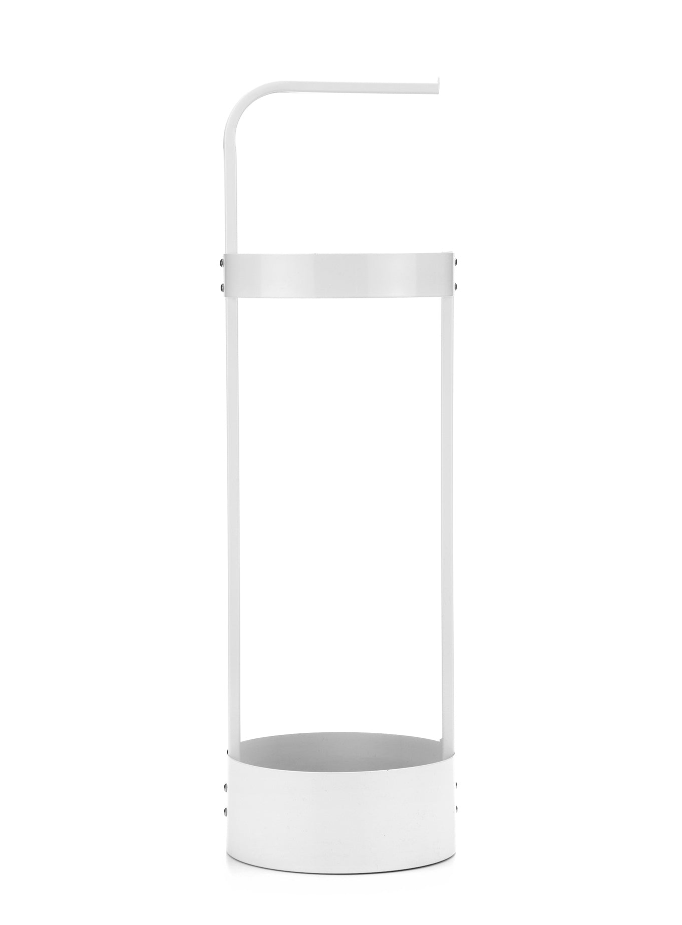 Jackcube Design Entryway Portaombrelli Acciaio Bianco