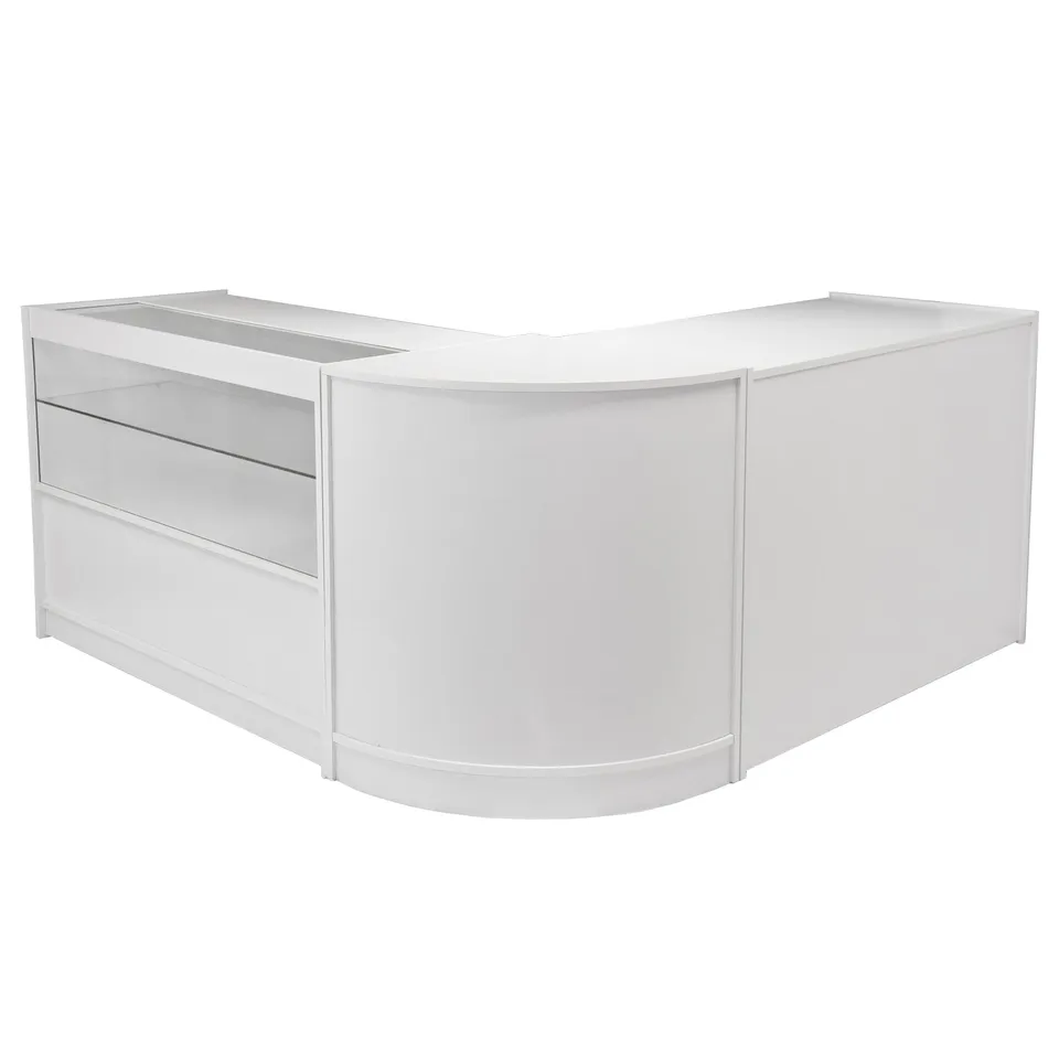 Q-Rax Set Draco 3 Banconi Negozio Bianco Brillante