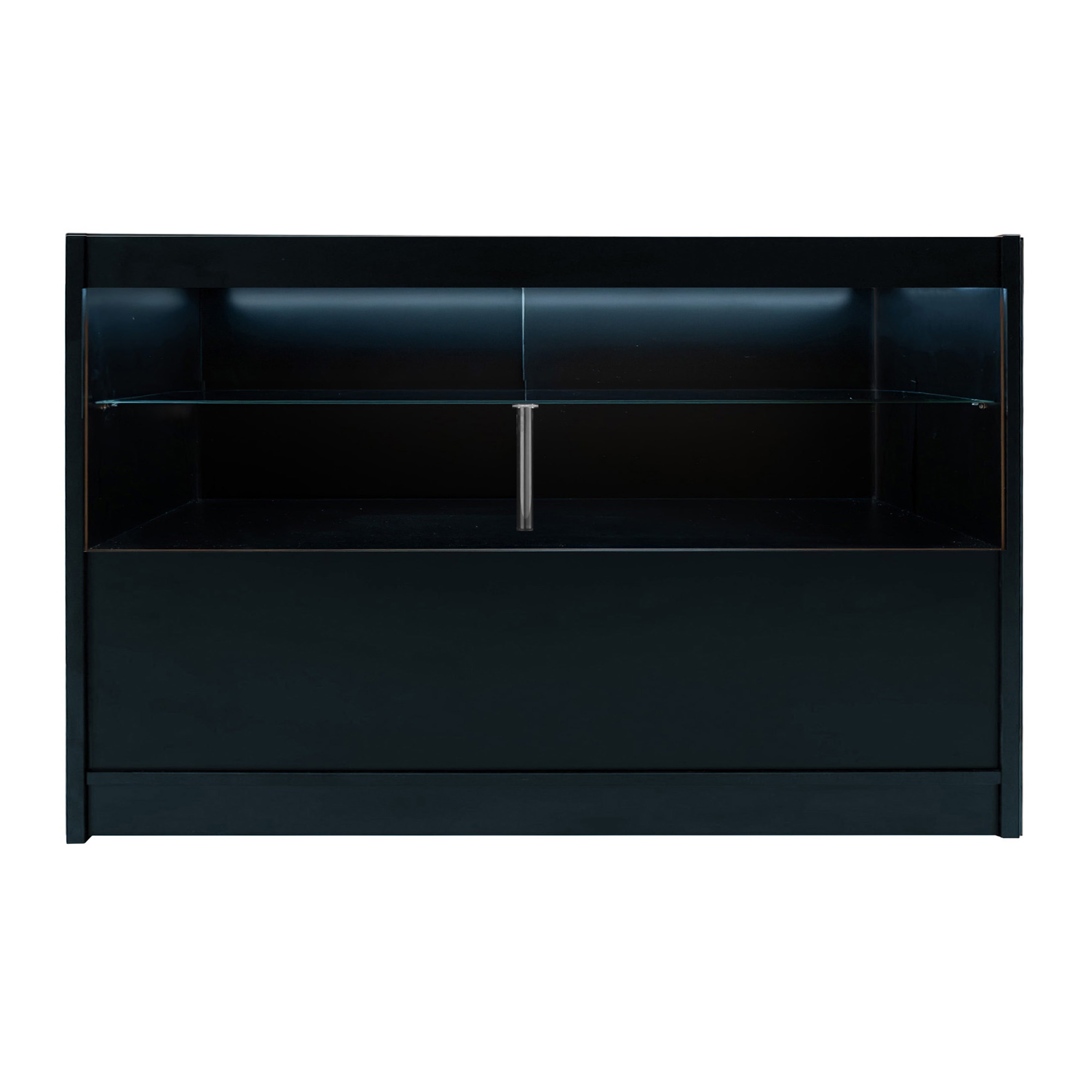 Q-Rax Andromeda Set Banconi Negozio LED Nero C1500 LM60
