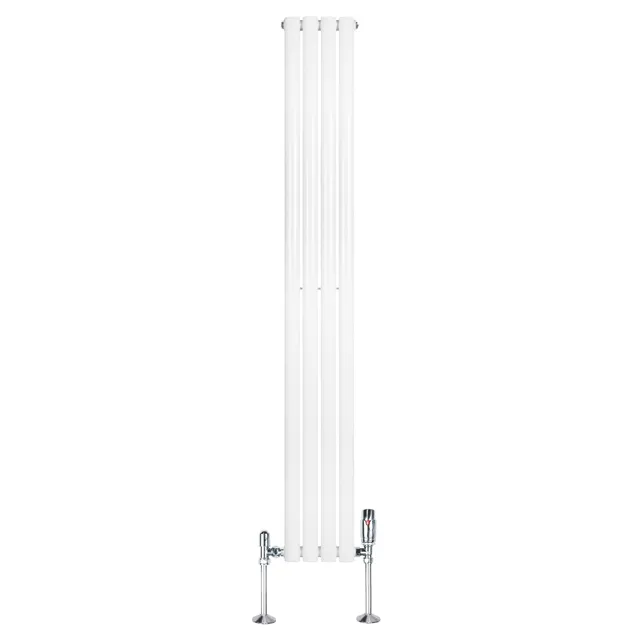 Q-Rax Radiatori Tradizionali 1800x240 mm termosifone bianco verticale