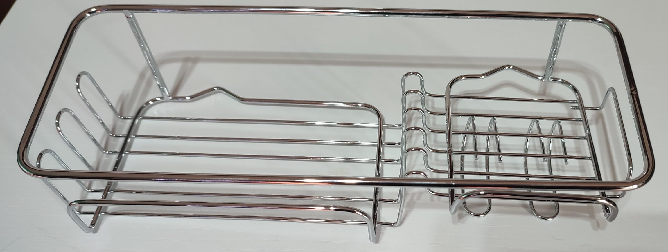 Meltrck Mensola Doccia Senza Foratura 2 Pezzi Argento Acciaio Inox