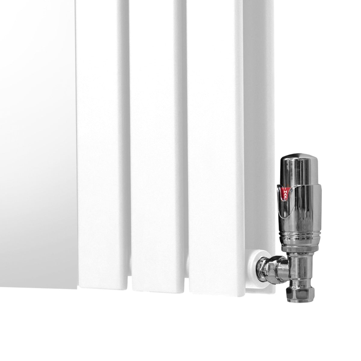 Q-Rax Pannelli Piatti 1800x565 radiatore specchio bianco valvole incluse