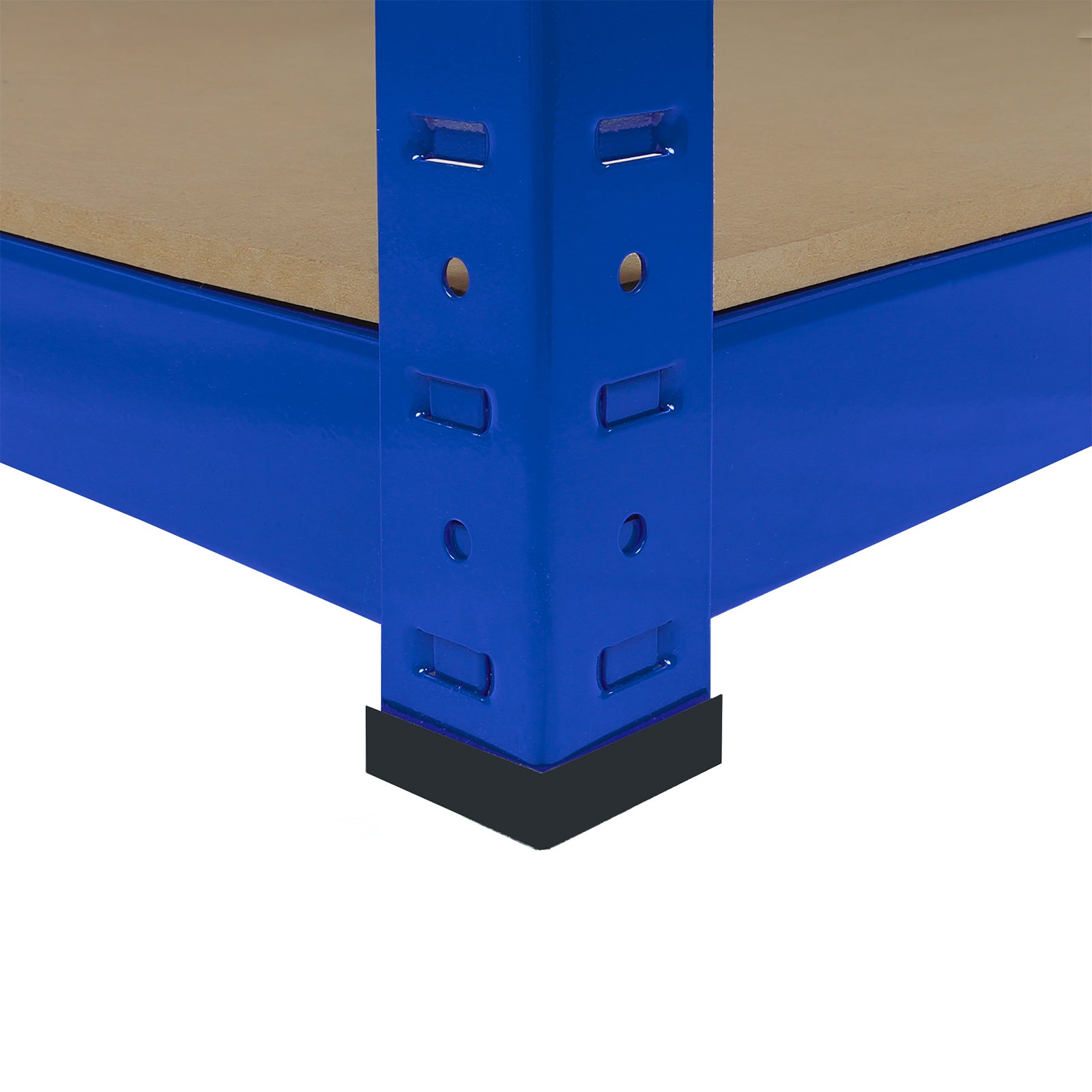 Q-Rax Set 3 Scaffali T-Rax Blu 90cm Angolo+2 Portata 280kg