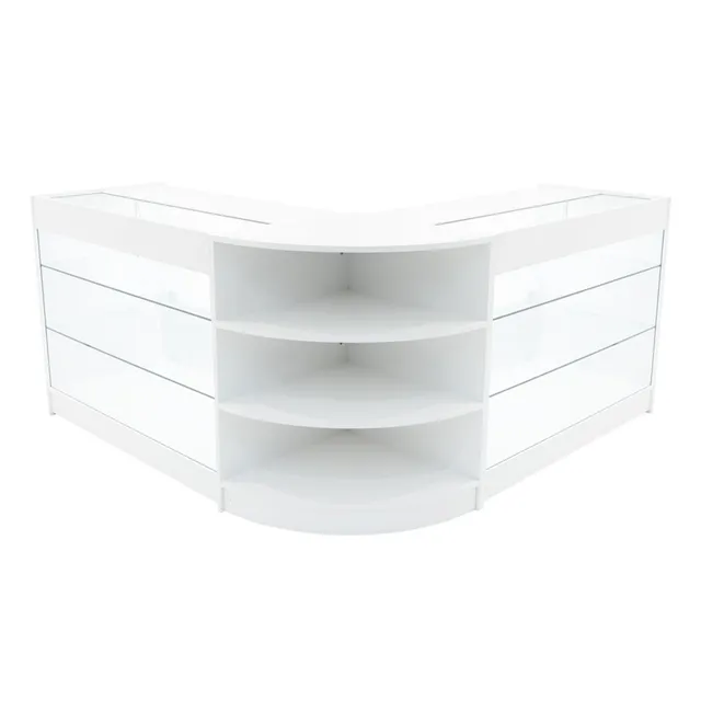 Q-Rax Set Bancone Apollo LED 2x K1200+LM60 Bianco