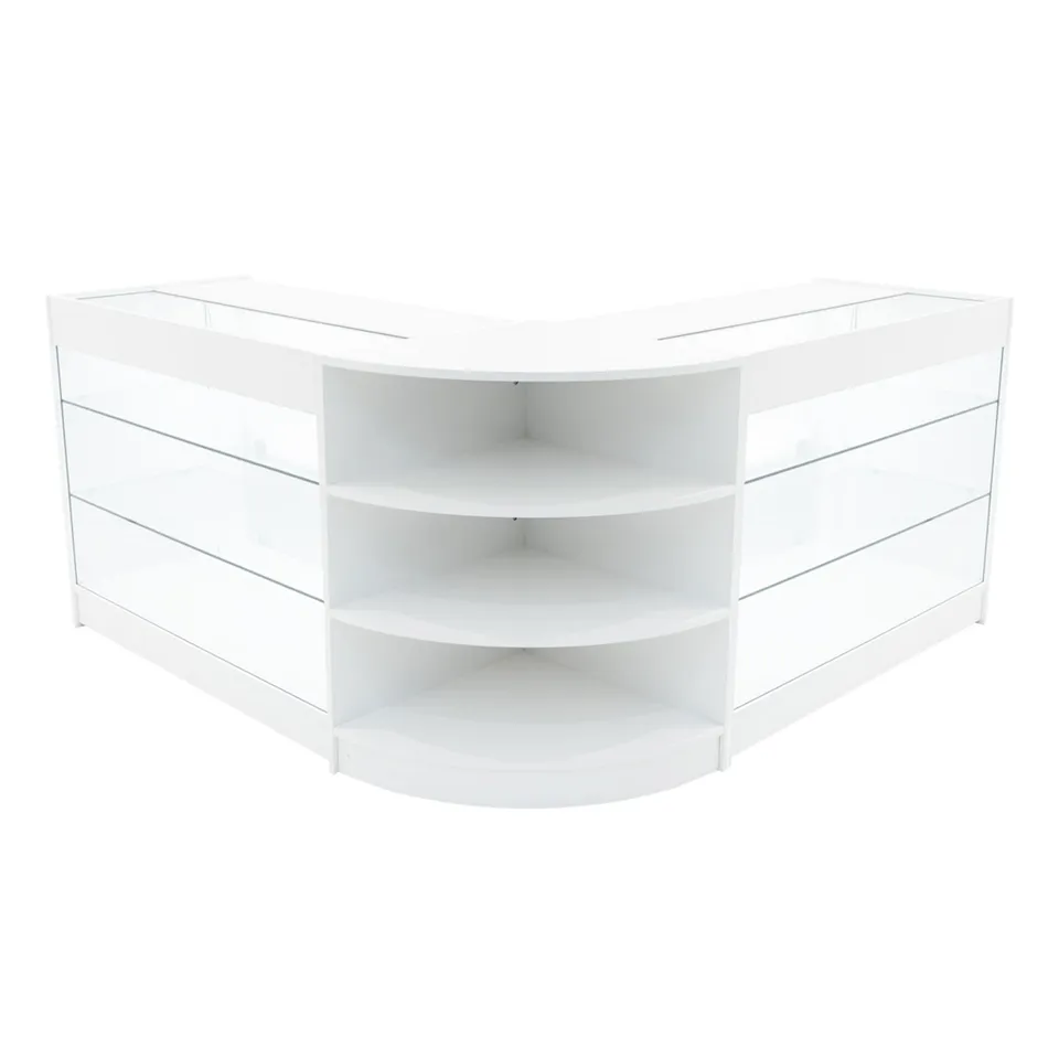 Q-Rax Set Bancone Apollo LED 2x K1200+LM60 Bianco