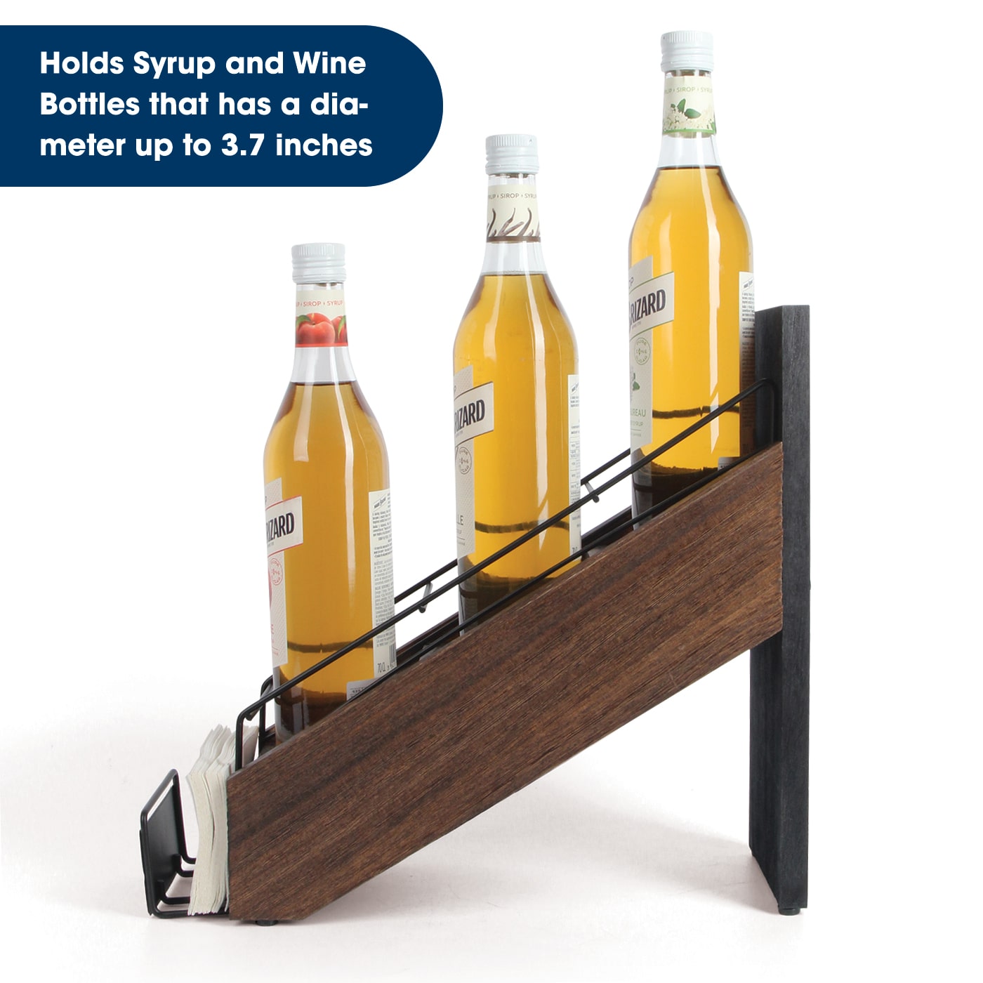 Jackcube Design Kitchen Portabottiglie 3 Livelli Porta Tovaglioli