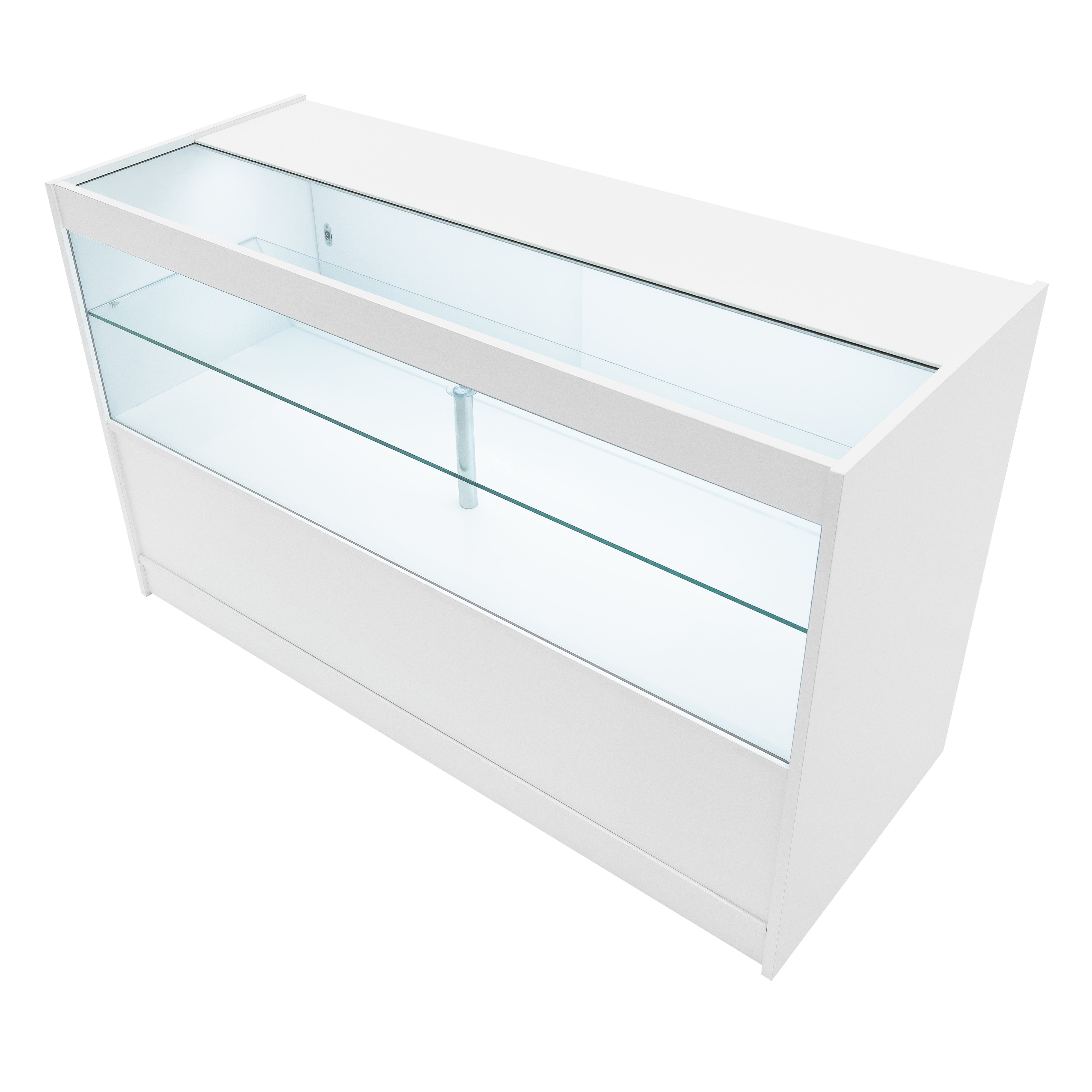 Q-Rax Andromeda C1500x2 LM60 Bancone Negozio Bianco LED