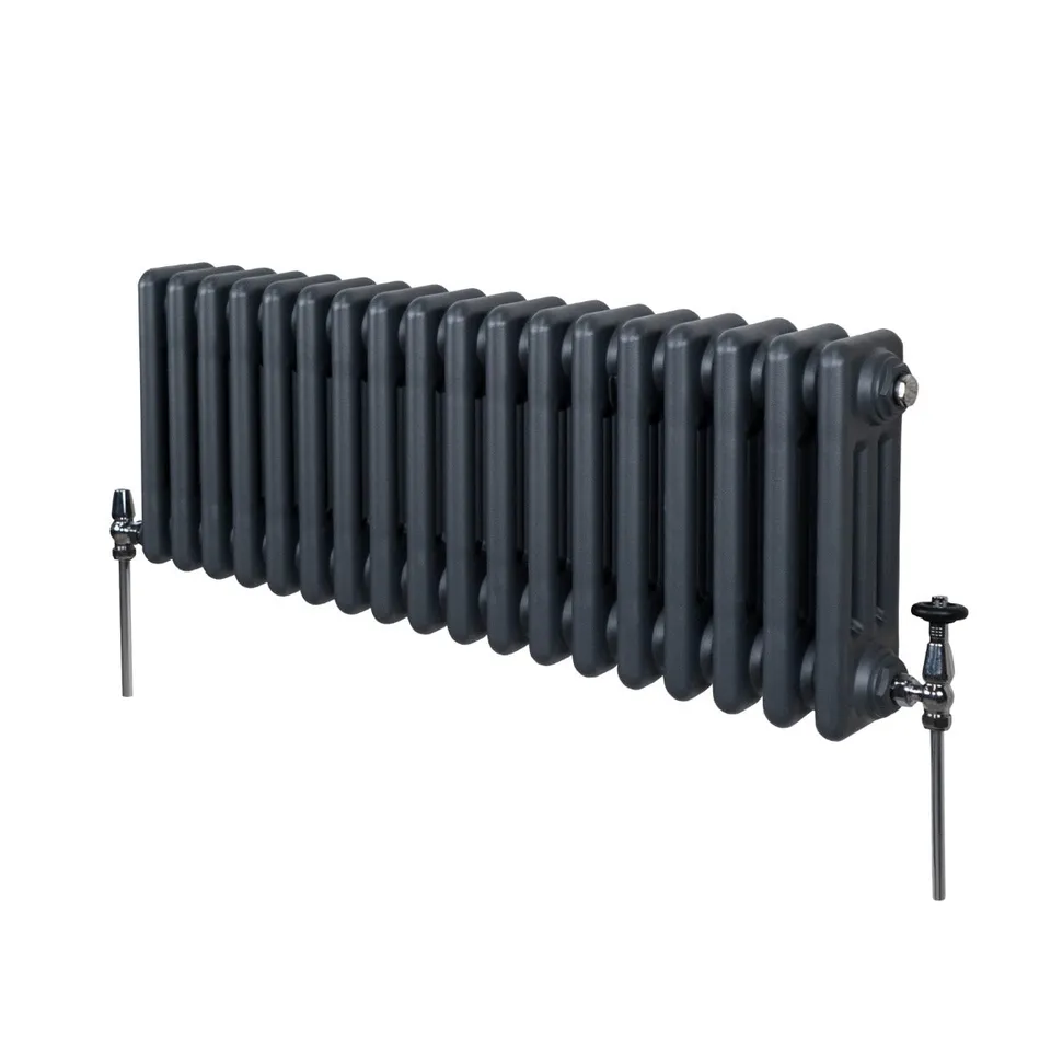 Q-Rax Radiatori Tradizionali 300x832 Radiatore 3 Colonne Antracite
