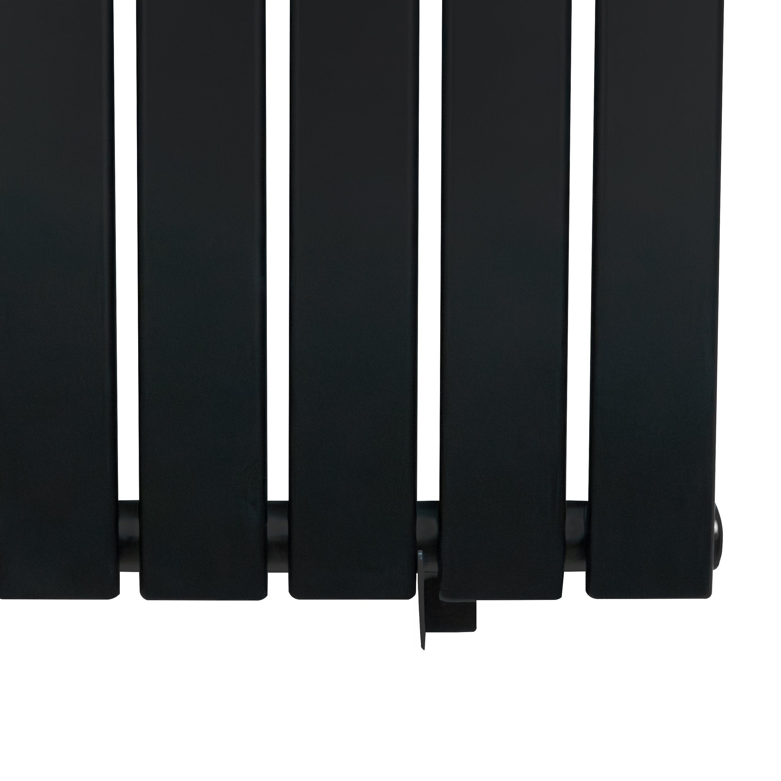 Q-Rax Radiatore Verticale 1600x420 Nero a Colonna Singola