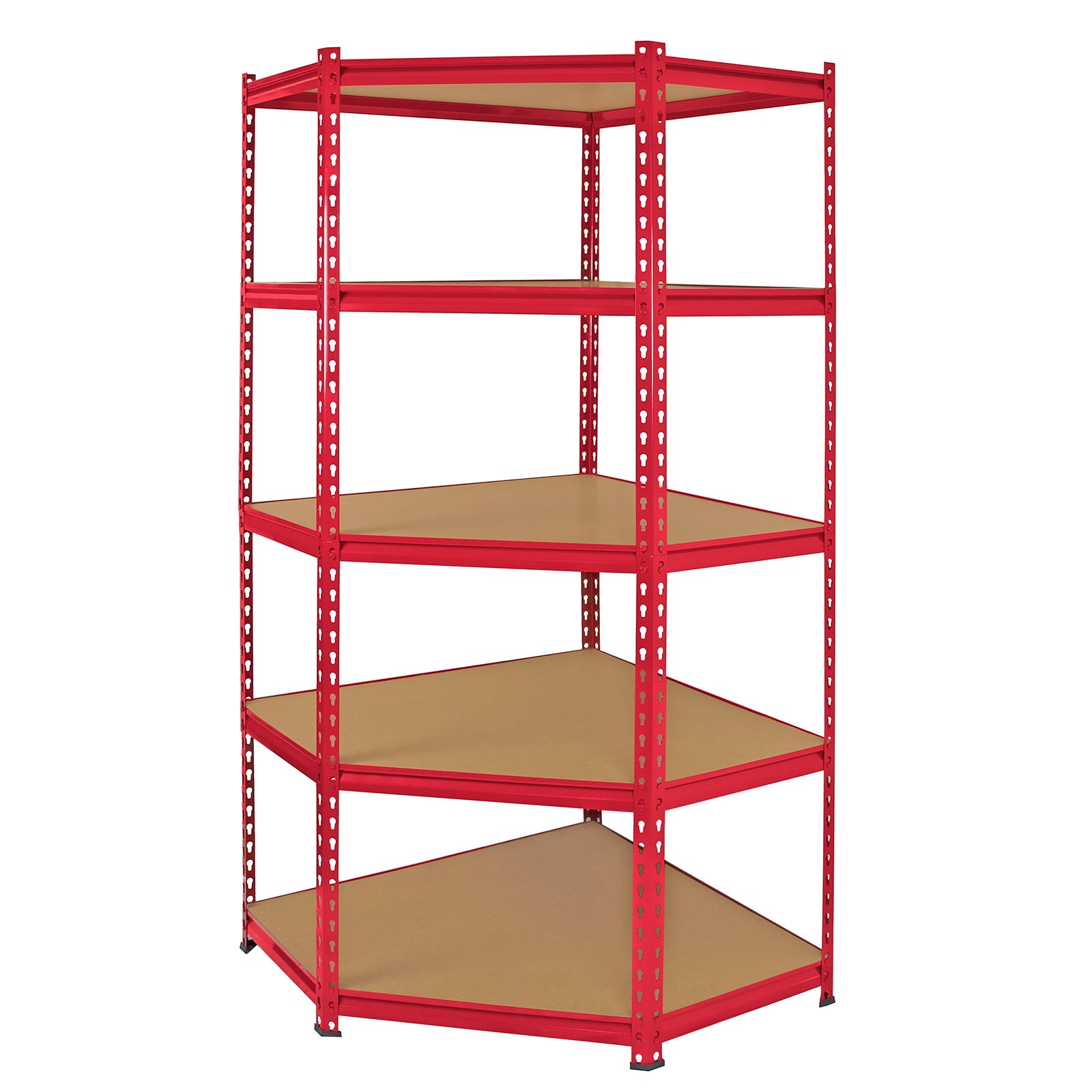 Q-Rax Z-Rax Scaffale Garage Acciaio Rosso 90cm 265kg