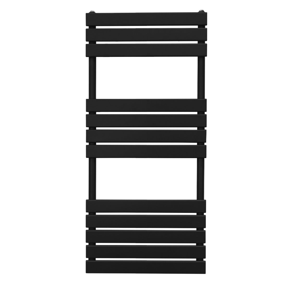 Q-Rax Scaldasalviette Nero 1200x500 mm Acciaio Opaco