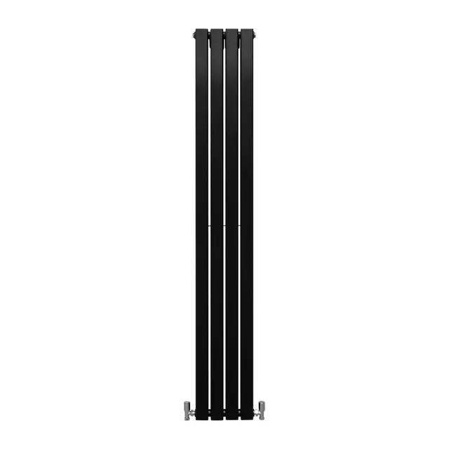 Q-Rax Radiatori Pannelli Piatti Termosifone Nero 180x28cm