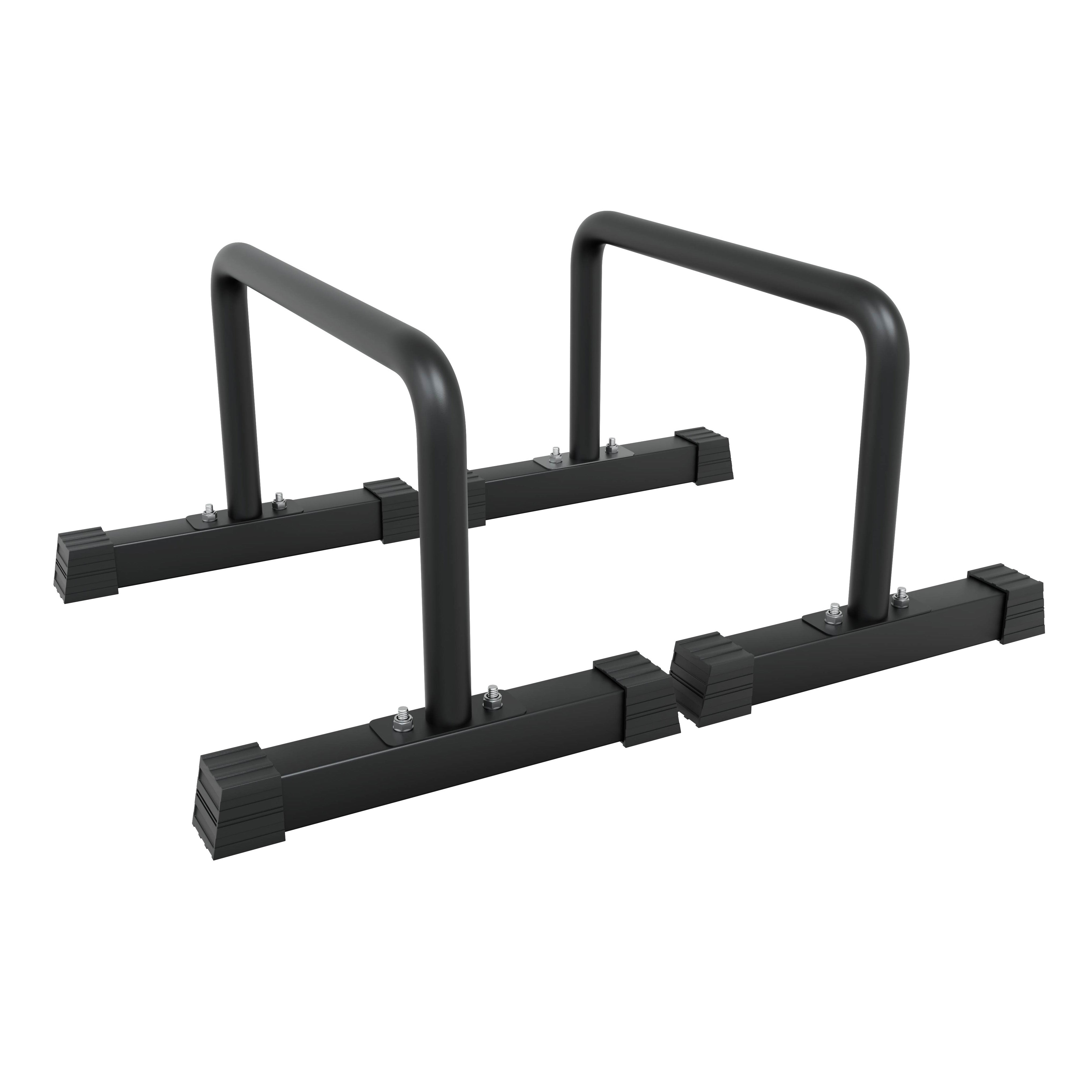 Q-Rax Parallettes Acciaio barre calisthenics 56x40x40 cm