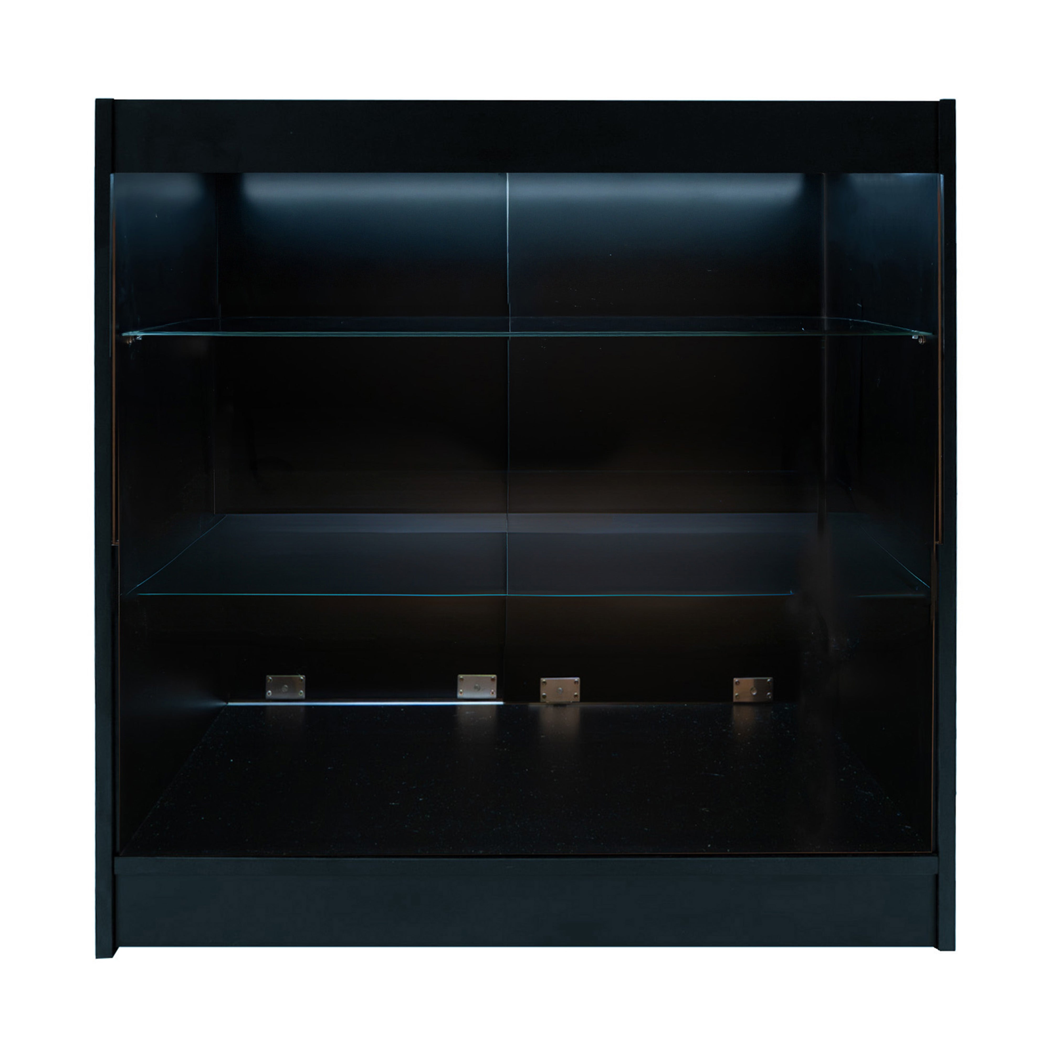 Q-Rax Astro Set Banconi Negozio LED Nero con Vetrina K900