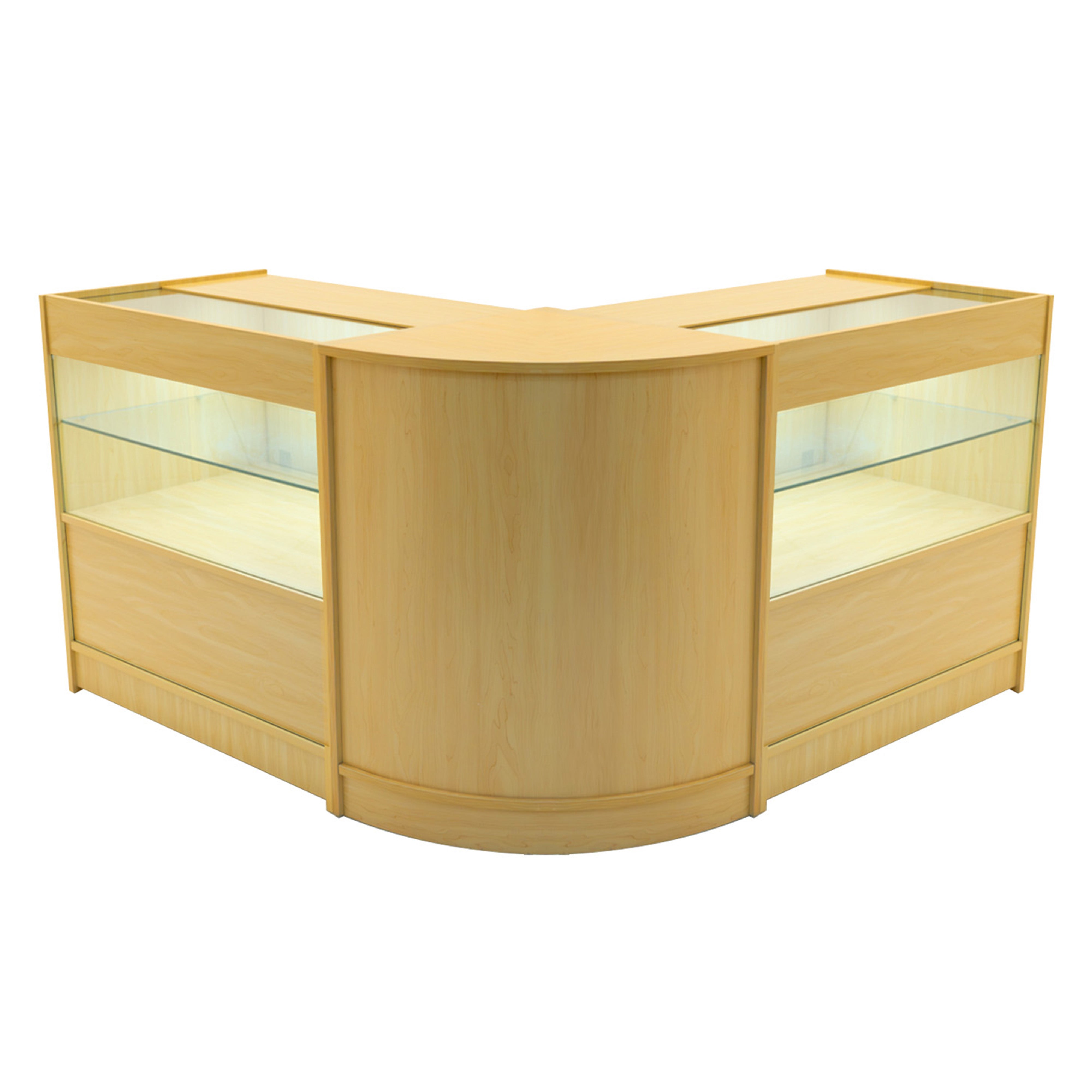 Q-Rax Selene Set Banconi C900 x2 + CM60 Acero con LED