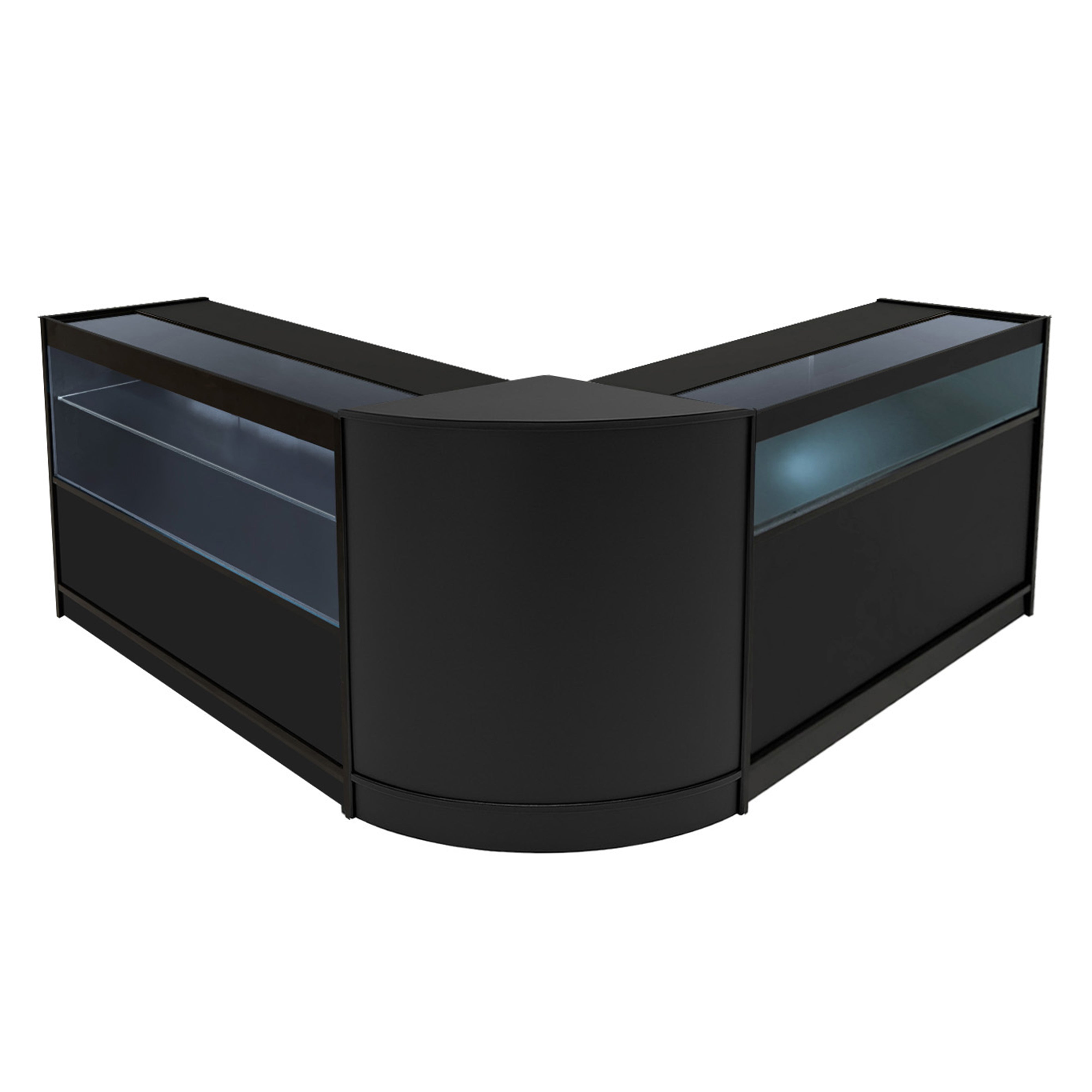 Q-Rax Adonis Set Banconi B1200+C1200+CM60 Neri LED