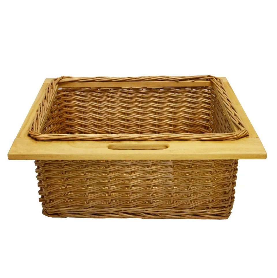 Q-Rax Apparecchi ristorazione Cesto Vimini 60cm 1 Cesto 10 kg