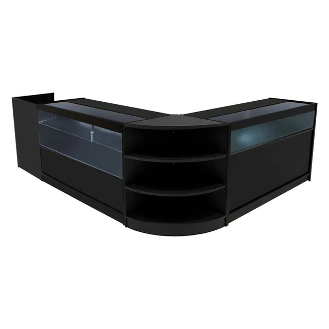 Q-Rax Europa B1500 C1500 TB60 LM60 bancone negozio nero LED