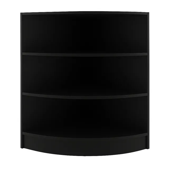 Q-Rax LM60 Bancone Angolare Negozio Nero 60x60cm