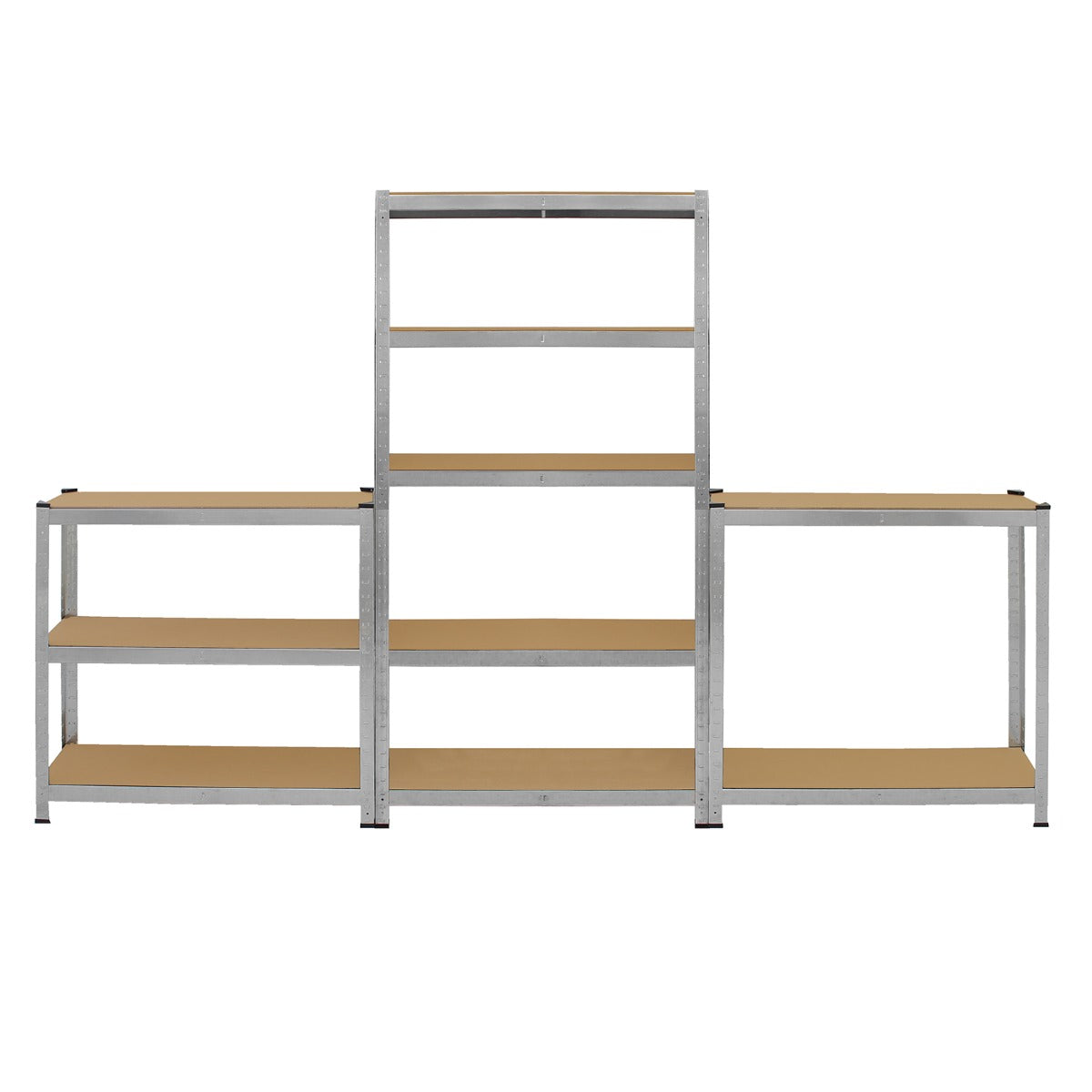 Q-Rax Galwix scaffale garage 90x30 galvanizzato 6 pezzi
